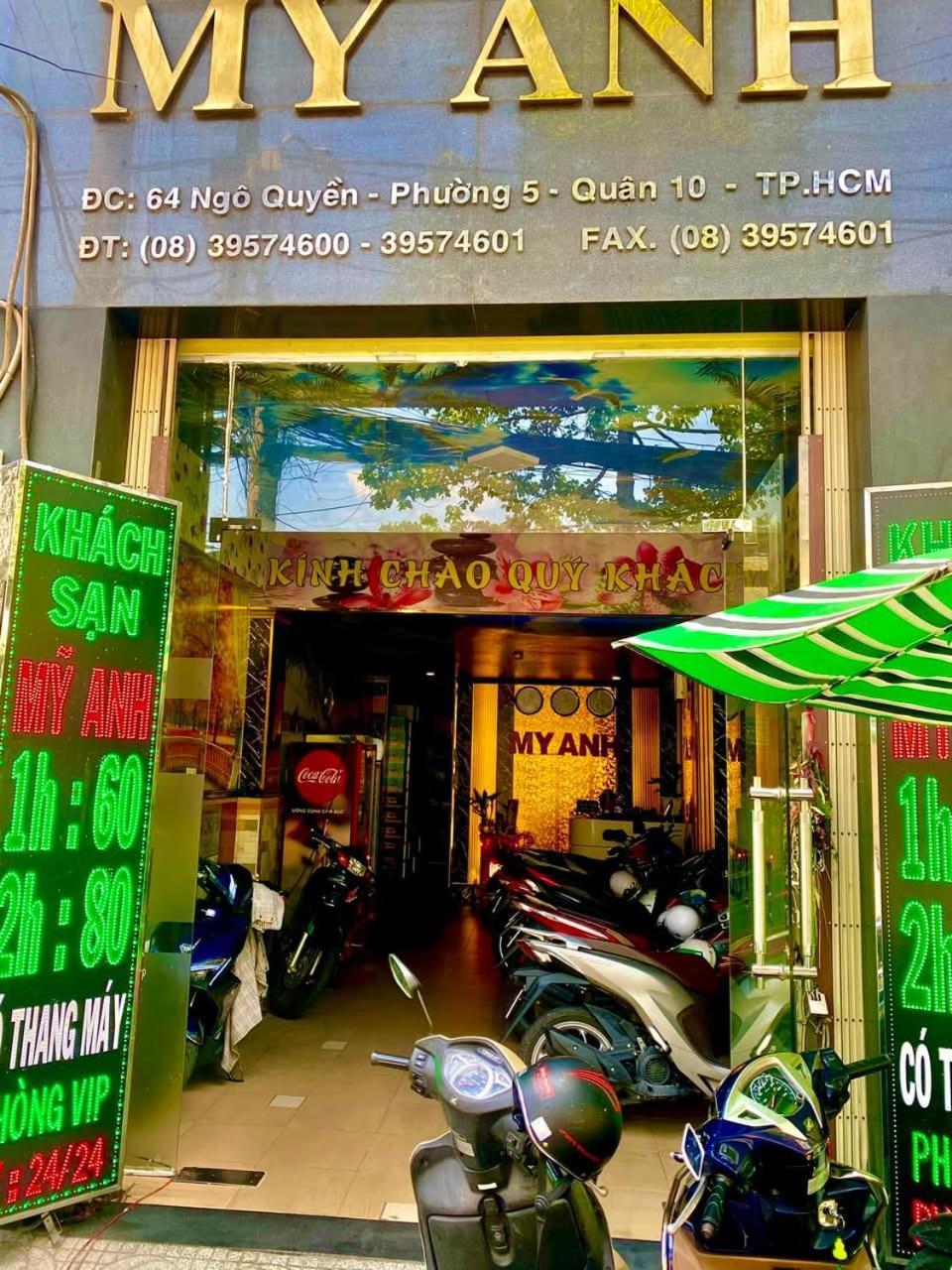 Khach San My Anh Hotel Ho Chi Minh City Bagian luar foto